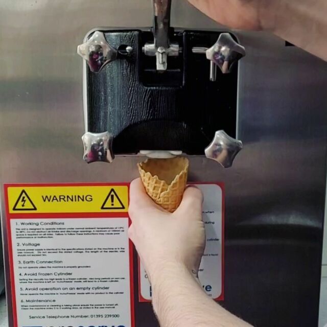 Vegan soft serve machine sale